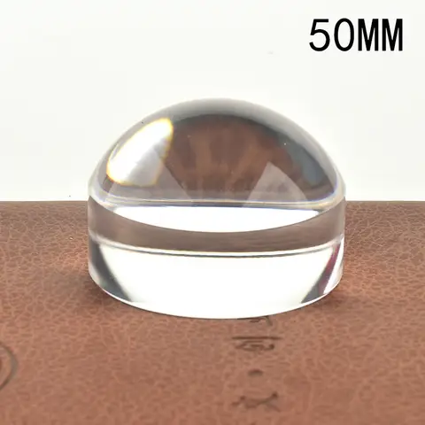Loupe dôme de bureau presse-papiers 8x